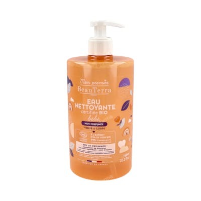 Beauterra BIO BEBÉ Agua Limpiadora Sin Perfume 750 ml Beauterra BIO BEBÉ Agua Limpiadora Sin Perfume 750 ml