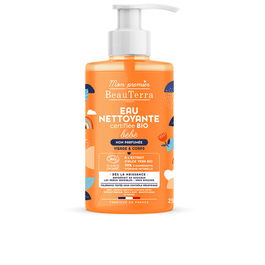 Beauterra Agua Limpiadora sin Perfume para Bebé - Gel de Baño Suave, 750 ml, Cuidado Piel Sensible