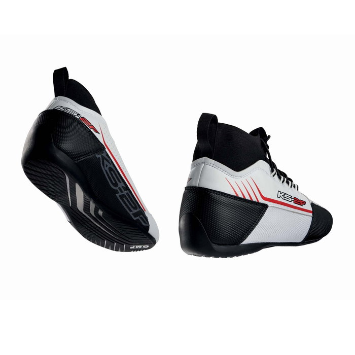 OMP Zapatillas de Karting KS-2F Blanco Talla 37 OMP Zapatillas de Karting KS-2F Blanco Talla 37