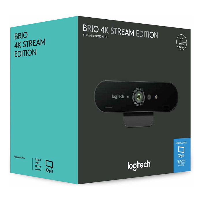 Logitech Brio 4K Stream Edition Cámara Web 4096 x 2160