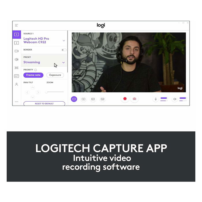 Logitech Brio 4K Stream Edition Cámara Web 4096 x 2160