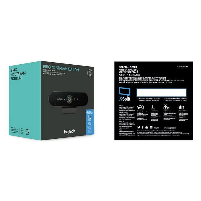 Logitech Brio 4K Stream Edition Cámara Web 4096 x 2160