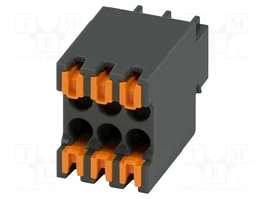 PHOENIX CONTACT DFMC0.5/3-ST-2.54 Conector de Bloque de Bornas Desmontable COMBICON XS de 3 Pines