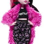 Monster High Muñeca Clawdeen Wolf Fiesta Pijamas Hky66 Mattel Muñeca con Mascota Incluida para Niños +4 Años