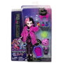Monster High Muñeca Clawdeen Wolf Fiesta Pijamas Hky66 Mattel Muñeca con Mascota Incluida para Niños +4 Años