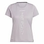 Camiseta de Manga Corta Hombre Adidas Terrex Agravic Lila