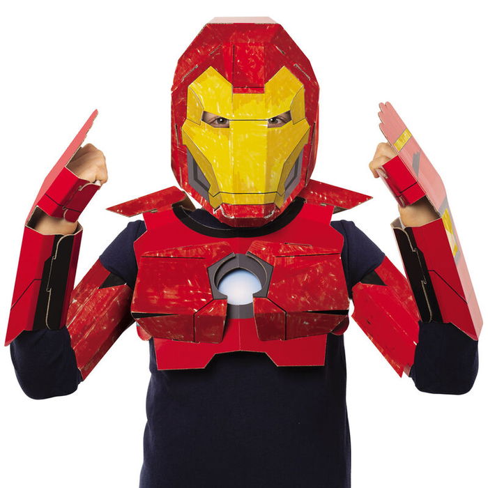 Clementoni Máscara Iron Man Vengadores Avengers Marvel para Niños +5 Años Clementoni Máscara Iron Man Vengadores Avengers Marvel para Niños +5 Años