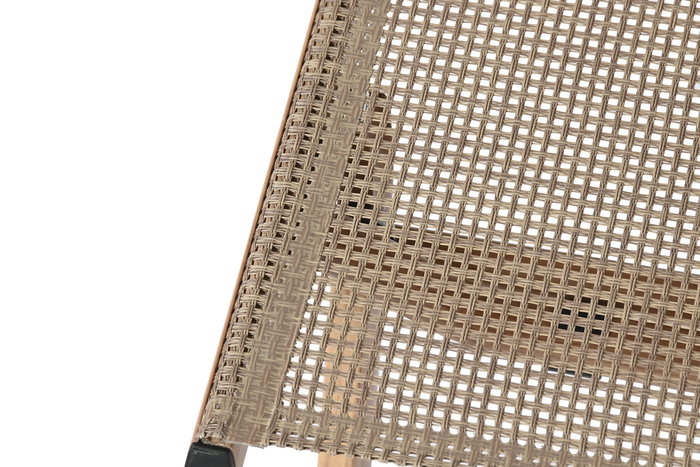 DKD Home Decor Tumbona Ajustable de Aluminio y Ratán Sintético Natural para Terraza y Jardín, Ancho 192 cm (2 Unidades)