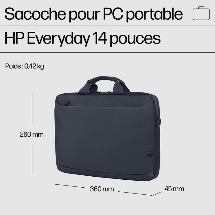 HP Maletín para ordenador portátil Everyday de 14 pulgadas HP Maletín para ordenador portátil Everyday de 14 pulgadas