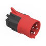 NRGkick Adaptador de Enchufe 32A 5Pol Rojo