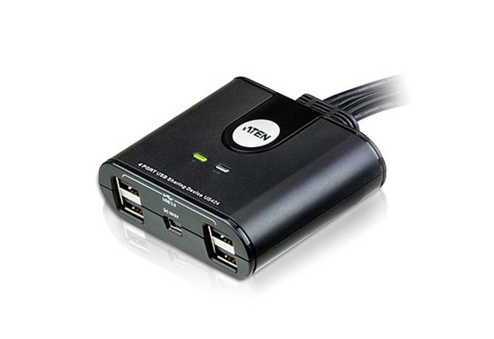Aten US424 Switch de Periféricos USB 2.0 de 4 Puertos Aten US424 Switch de Periféricos USB 2.0 de 4 Puertos