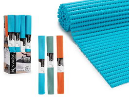 Kinvara Antideslizante 700 Gr Goma Gris Naranja Azul 95 x 65 cm (Set de 12)