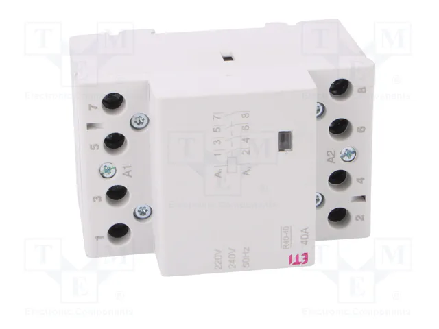 ETI POLAM Contactor 4-polar de instalación R 40A 230VAC ETI POLAM Contactor 4-polar de instalación R 40A 230VAC