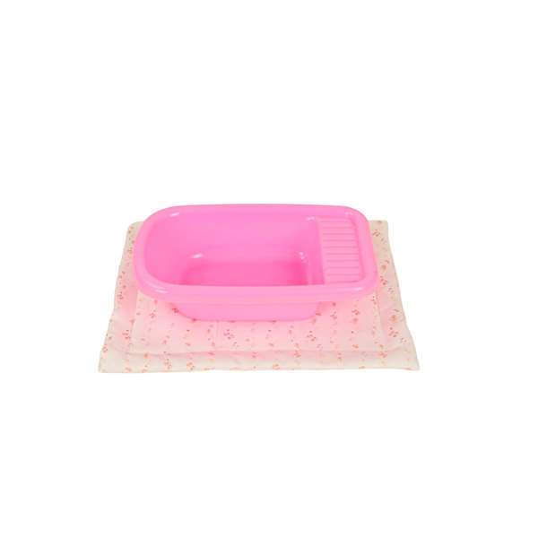 Muñecas Arias Cómoda/Cambiador Nature con 2 Cajones y Bañera Muñecas Arias Cómoda/Cambiador Nature con 2 Cajones y Bañera