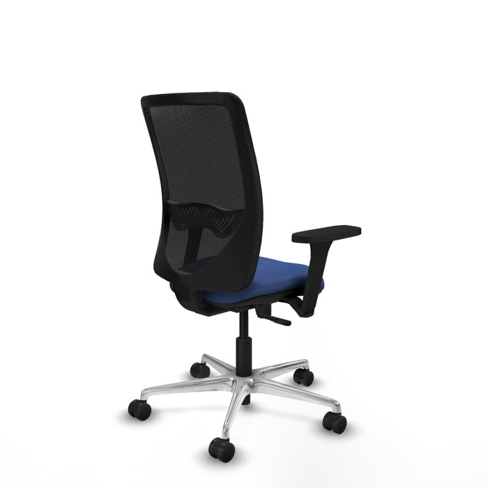 PIQUERAS Y CRESPO Silla de oficina Zulema con mecanismo Sincro, Azul marino y Negro PIQUERAS Y CRESPO Silla de oficina Zulema con mecanismo Sincro, Azul marino y Negro