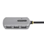 Startech Hub Extensor Activo USB 2.0 de 24m con 4 Puertos, Cable Repetidor Alimentado por Bus/DC - U02442-USB-EXTENDER