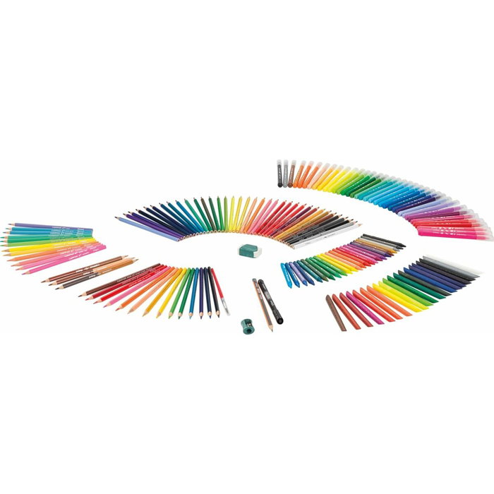 Maped Kit Coloración Color Peps de 150 Piezas con Estuche de Cartón Maped Kit Coloración Color Peps de 150 Piezas con Estuche de Cartón