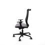 PIQUERAS Y CRESPO Silla de oficina Mardos con mecanismo Sincro/Traslack Gris/Negro