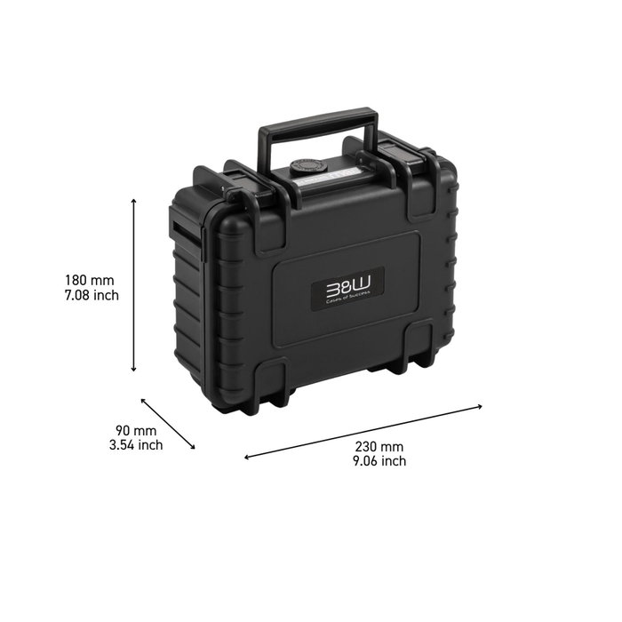 B&W gimbal.case PP.23 para DJI Osmo Pocket 4 Creator Combo, Negro B&W gimbal.case PP.23 para DJI Osmo Pocket 4 Creator Combo, Negro
