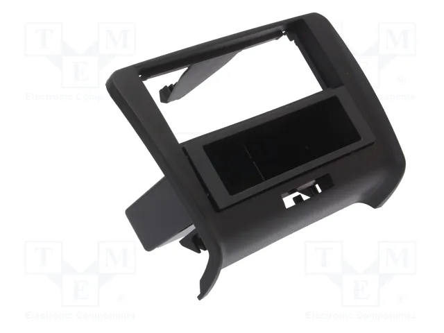 ACV Bastidor de montaje de radio para Audi TT (8J) 2 DIN negro