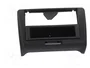 ACV Bastidor de montaje de radio para Audi TT (8J) 2 DIN negro