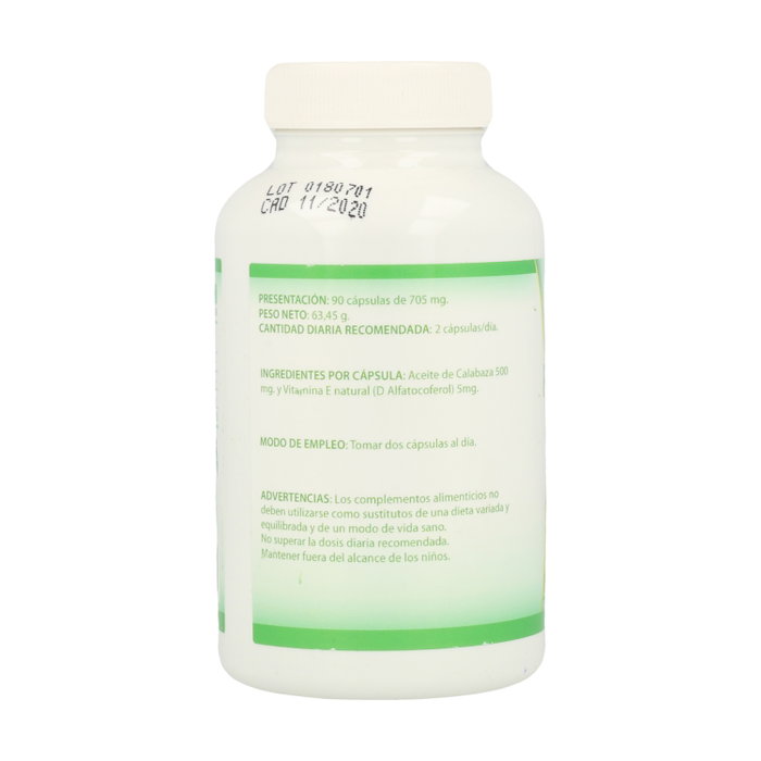 Triconatura Prostat-500 Aceite de Calabaza 500mg 90 Perlas