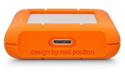 Seagate LaCie Rugged Mini 4 TB Naranja
