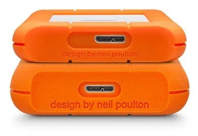 Seagate LaCie Rugged Mini 4 TB Naranja