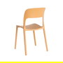 Silla Apilable Ocre Pp Contract 58 X 41 X 82 cm (Set de 2)