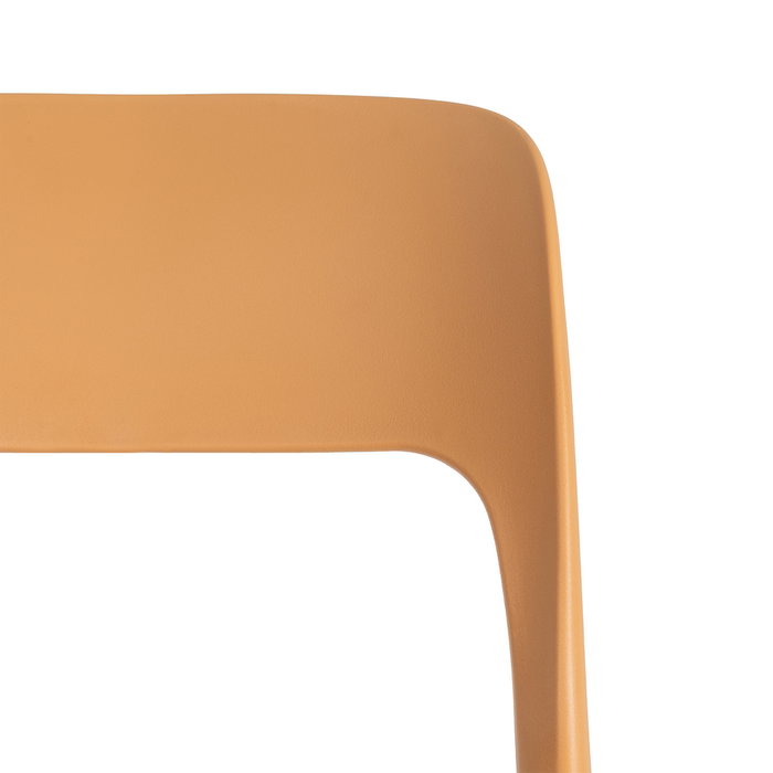 Silla Apilable Ocre Pp Contract 58 X 41 X 82 cm (Set de 2)