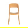 Silla Apilable Ocre Pp Contract 58 X 41 X 82 cm (Set de 2)
