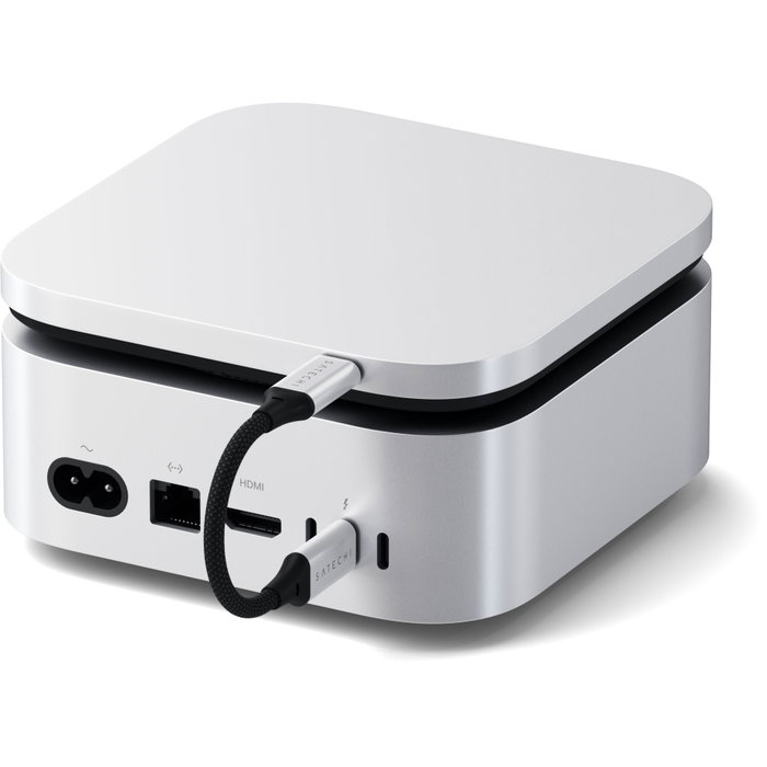Satechi USB4 Slim NVMe SSD Enclosure Plata