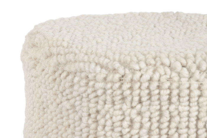 DKD Home Decor Carpets 2c25 Reposapiés Boho Crudo 40 x 40 x 40 cm DKD Home Decor Carpets 2c25 Reposapiés Boho Crudo 40 x 40 x 40 cm