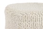 DKD Home Decor Carpets 2c25 Reposapiés Boho Crudo 40 x 40 x 40 cm