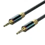 Vention BAYGL Cable de Audio Jack 3,5mm a 3,5mm 10m Verde/Negro