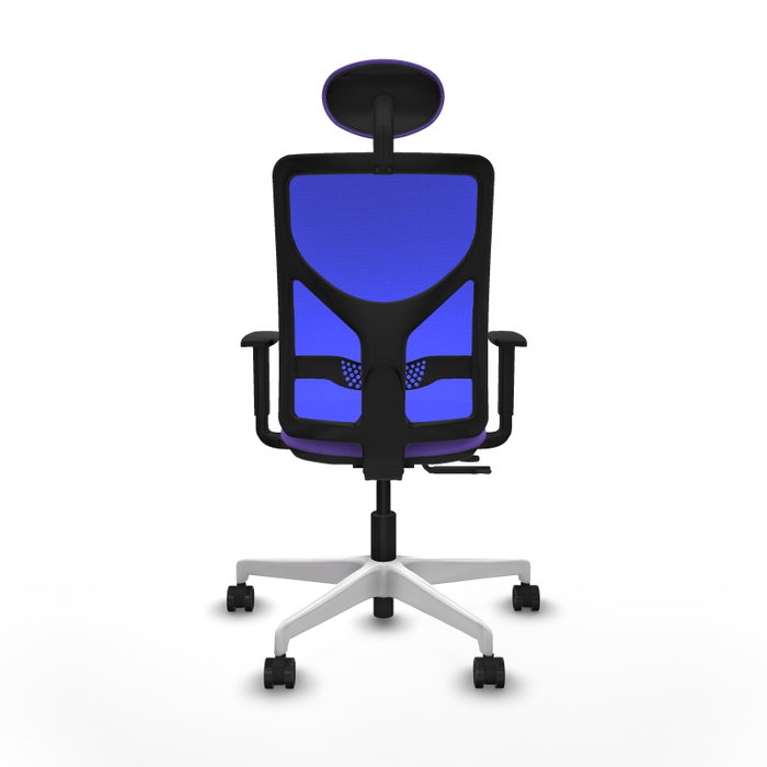PIQUERAS Y CRESPO Silla de oficina Motilla con mecanismo Sincro/Traslack, Lila y Azul PIQUERAS Y CRESPO Silla de oficina Motilla con mecanismo Sincro/Traslack, Lila y Azul