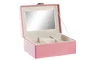 DKD Home Decor Joyero Glam Rosa 13 x 8.5 x 17 cm