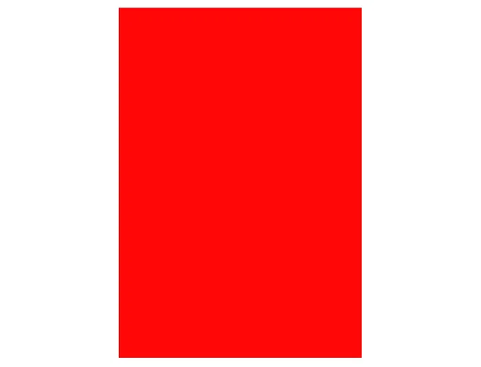 Sadipal Cartulina fluorescente roja 50x65 cm 230 g