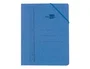 Liderpapel Carpeta de Cartón Pintado Azul con Gomas Cuarto