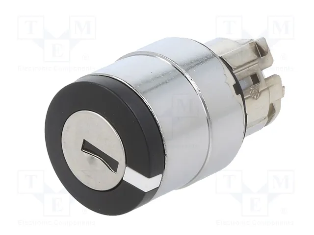 SCHNEIDER ELECTRIC Interruptor rotativo con llave Harmony XB4 22mm Negro