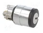 SCHNEIDER ELECTRIC Interruptor rotativo con llave Harmony XB4 22mm Negro