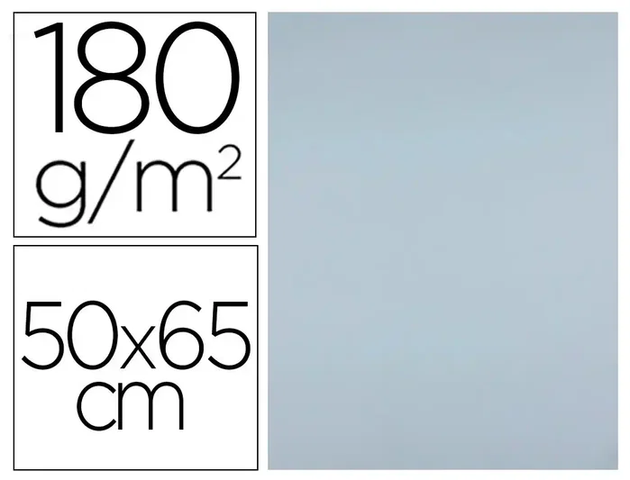 Liderpapel Cartulina Gris 180 g 50x65 cm Liderpapel Cartulina Gris 180 g 50x65 cm