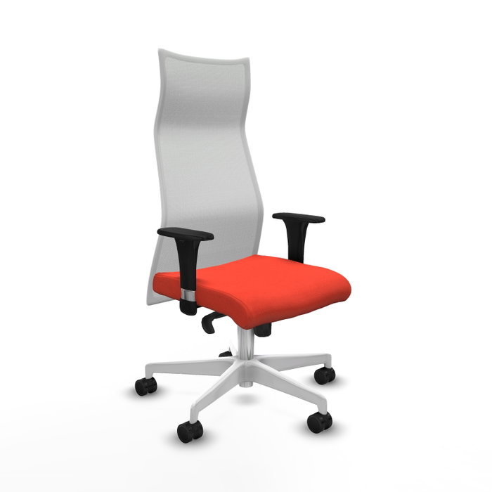 PIQUERAS Y CRESPO Sillón Albacete Naranja oscuro y Blanco PIQUERAS Y CRESPO Sillón Albacete Naranja oscuro y Blanco