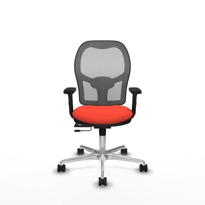 PIQUERAS Y CRESPO Silla de oficina Jorquera Naranja oscuro y Gris PIQUERAS Y CRESPO Silla de oficina Jorquera Naranja oscuro y Gris