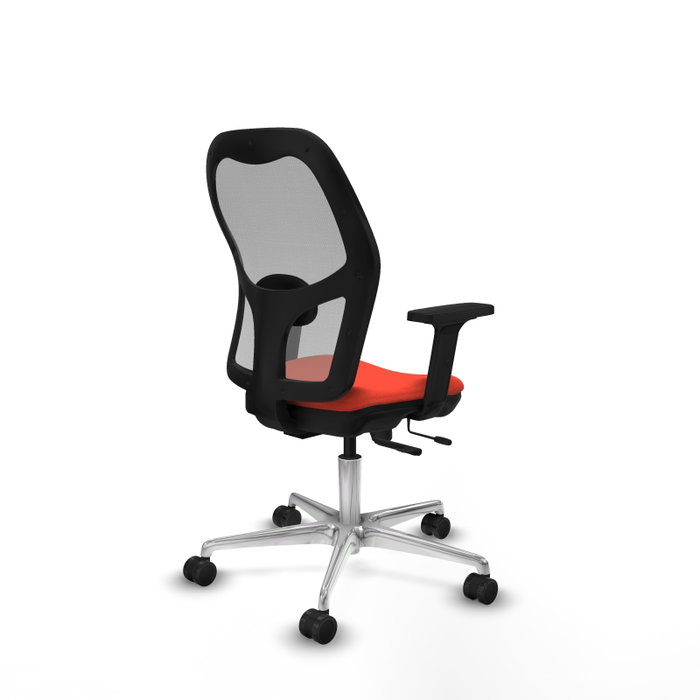 PIQUERAS Y CRESPO Silla de oficina Jorquera Naranja oscuro y Gris PIQUERAS Y CRESPO Silla de oficina Jorquera Naranja oscuro y Gris