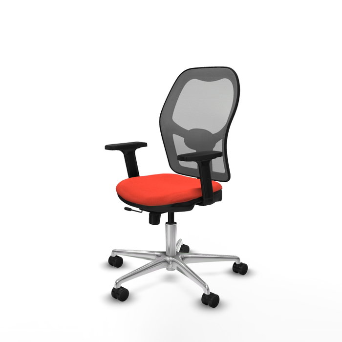 PIQUERAS Y CRESPO Silla de oficina Jorquera Naranja oscuro y Gris PIQUERAS Y CRESPO Silla de oficina Jorquera Naranja oscuro y Gris