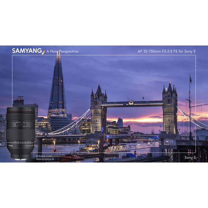 Samyang AF 35-150mm F2.0-2.8 FE para Sony E