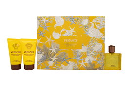 Versace Eros Energy Gift Set 50ml EDP + 50ml Shower Gel + 50ml Aftershave Balm
