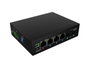 LANBERG Switch Industrial PoE 1xBT 3xAT 2xSFP DIN Gigabit Ethernet