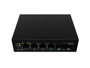 LANBERG Switch Industrial PoE 1xBT 3xAT 2xSFP DIN Gigabit Ethernet